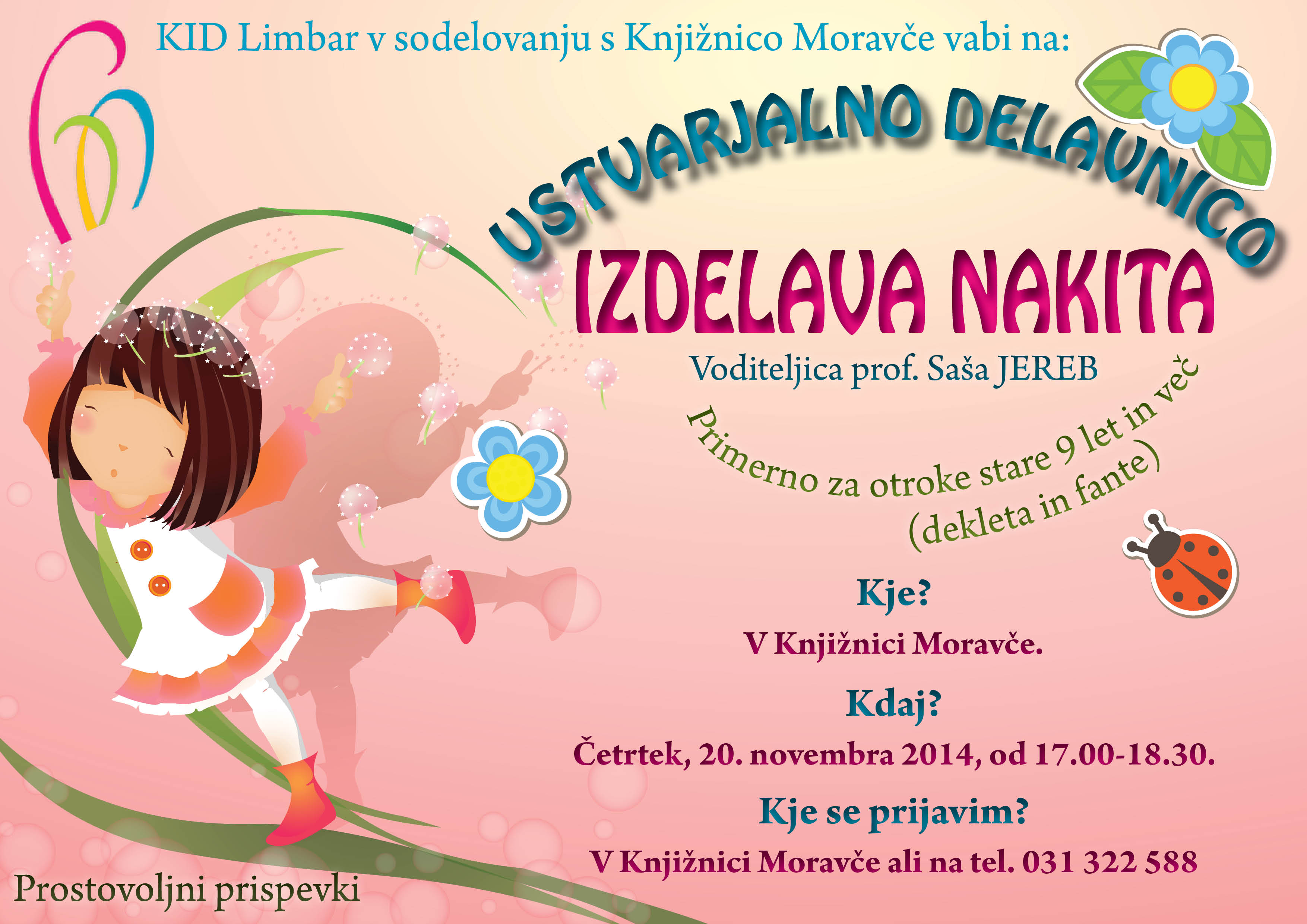 Vabilo na delavnico izdelave nakita