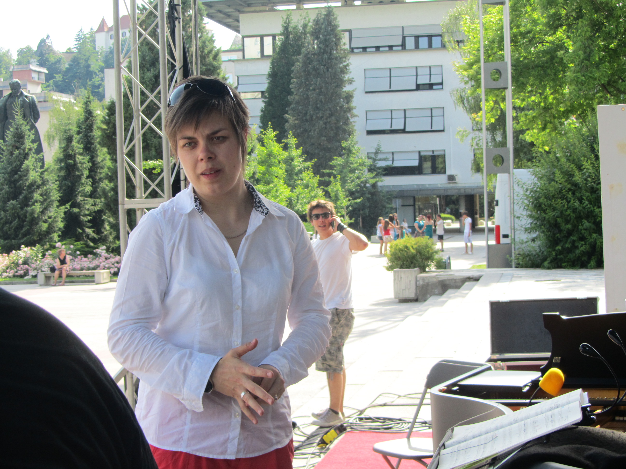 Dirigentka Martina Batič